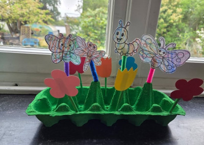 Basteln für den Frühling